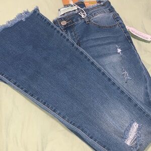 Denim flare boot jeans